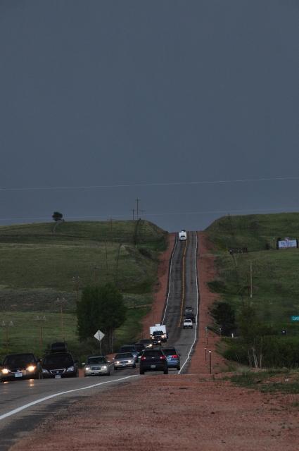 Highway 67 toward Divide